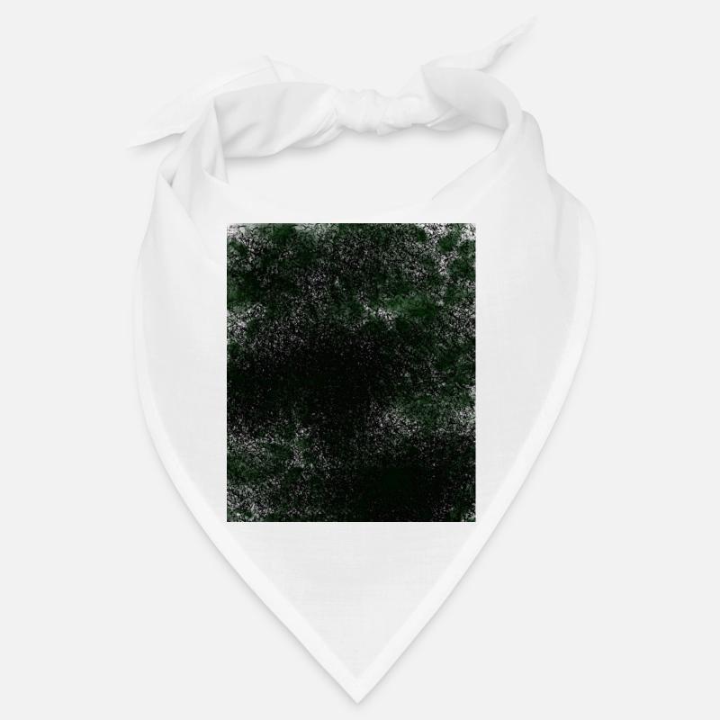 Dunkle Grüntextur mit Flecken Bandana
