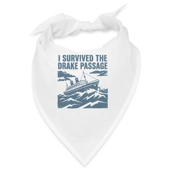 Ich habe die Passage in der Antarktis überle - Bandana - Weiß - Vorne