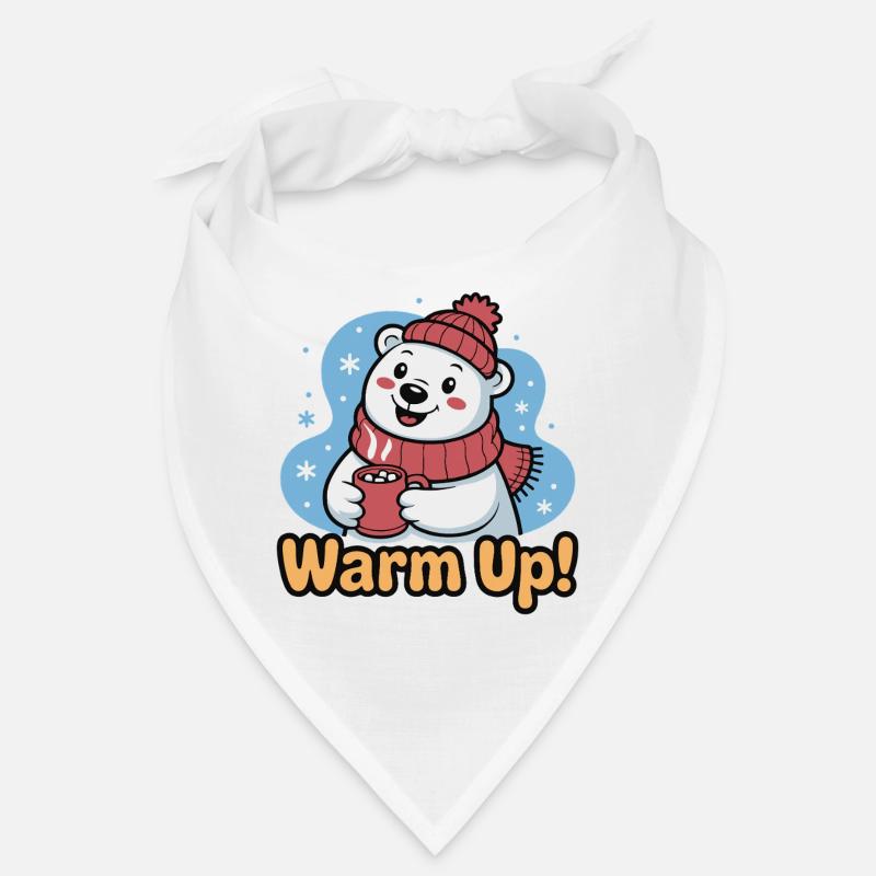 Échauffer l’ours polaire au chaud Bandana