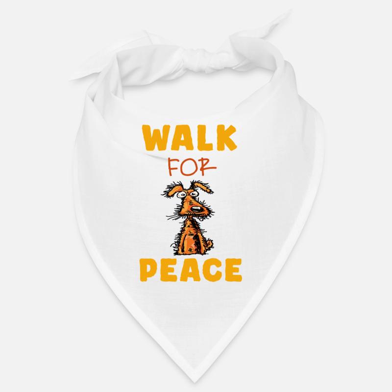 March for Peace dog Bandana