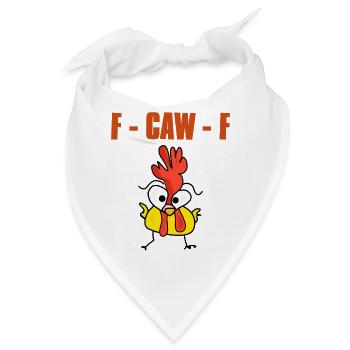 f caw f - Bandana - Weiß - Vorne