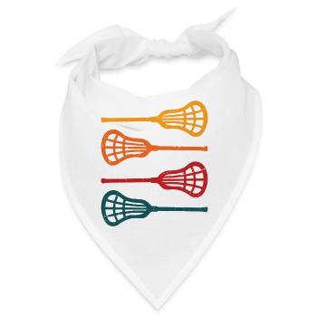 Lacrosse Stick Lacrosse - Bandana - Weiß - Vorne