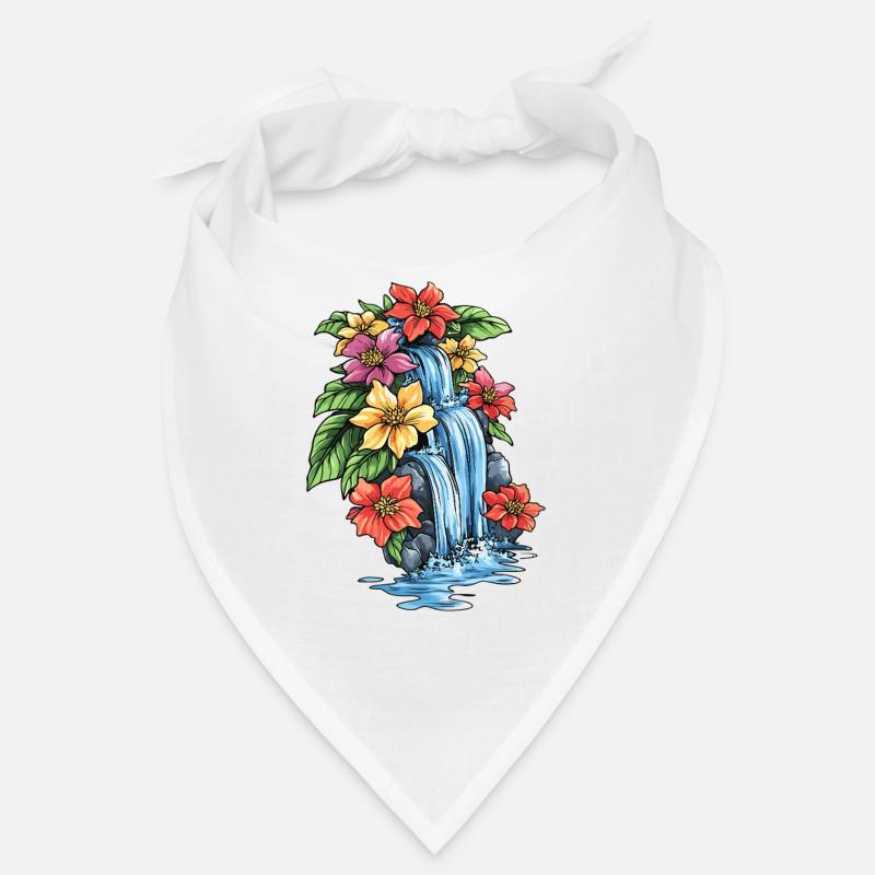 Hibiscus de la cascade tropicale Bandana