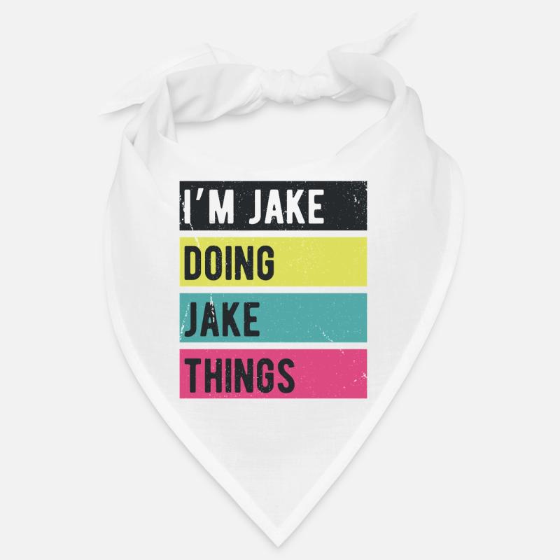 I’m Jake Doing Jake Things Retro Colors Bandana