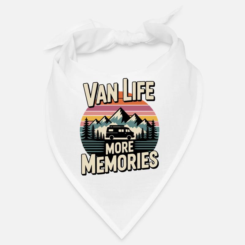 Van Life More Memories Bandana