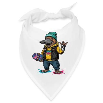 Cosmic Duck Streetstyle - Bandana - Weiß - Vorne