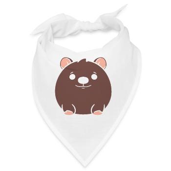 Wombat - Bandana - Weiß - Vorne