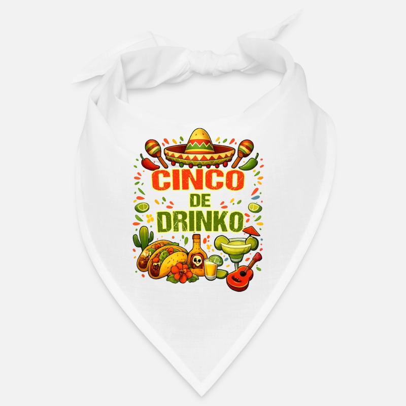 Cinco de Drinko - Cinco de Mayo Bandana