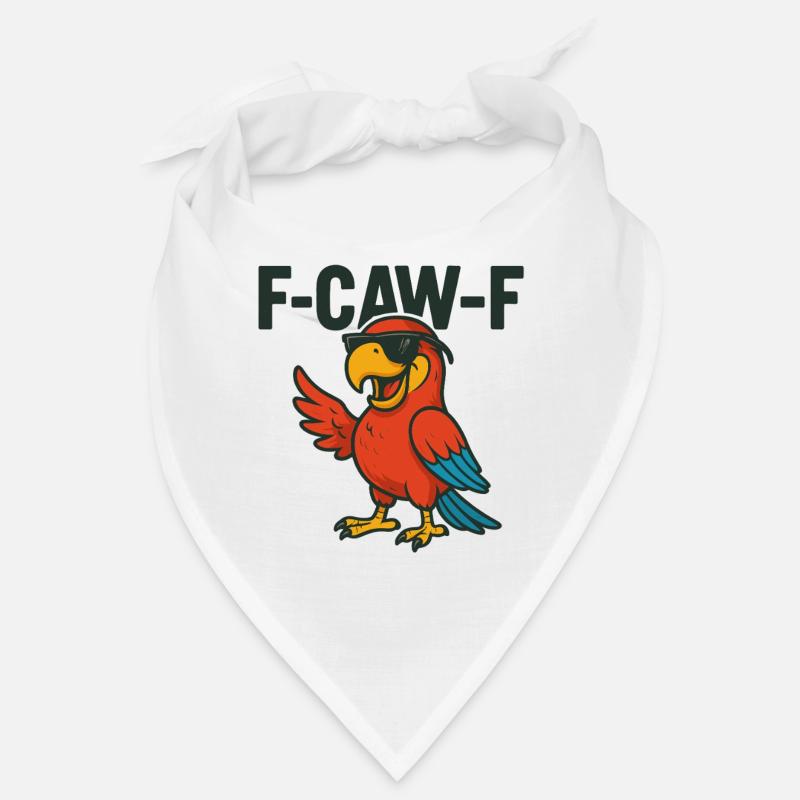 F-CAW-F Papagei | Cooler Vogel Spruch Bandana