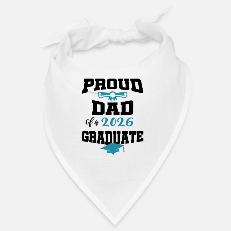 Stolzer Vater Absolvent 2026 Bachelor Master Bandana