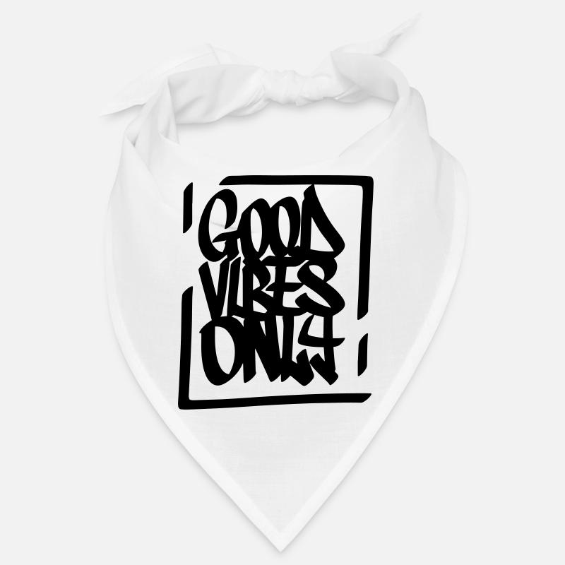 Gute Vibes Lebensmotto Bandana