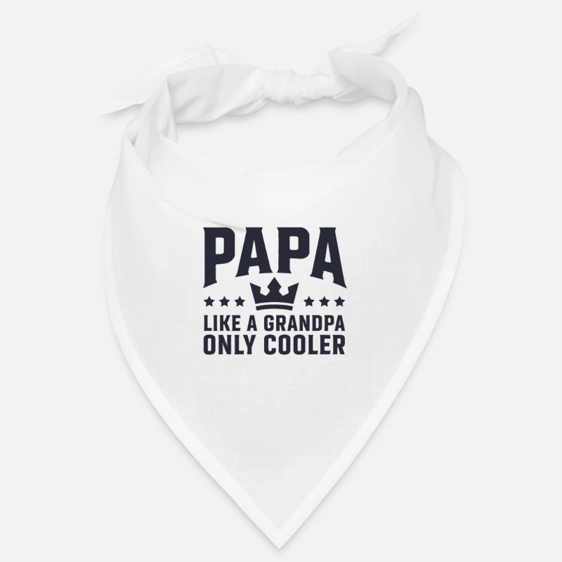 Papa cool Comme un grand-père Juste plus cool Bandana