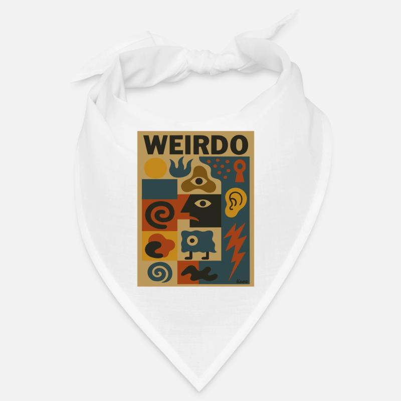 Weirdo Kaleidoscope Pattern Bandana