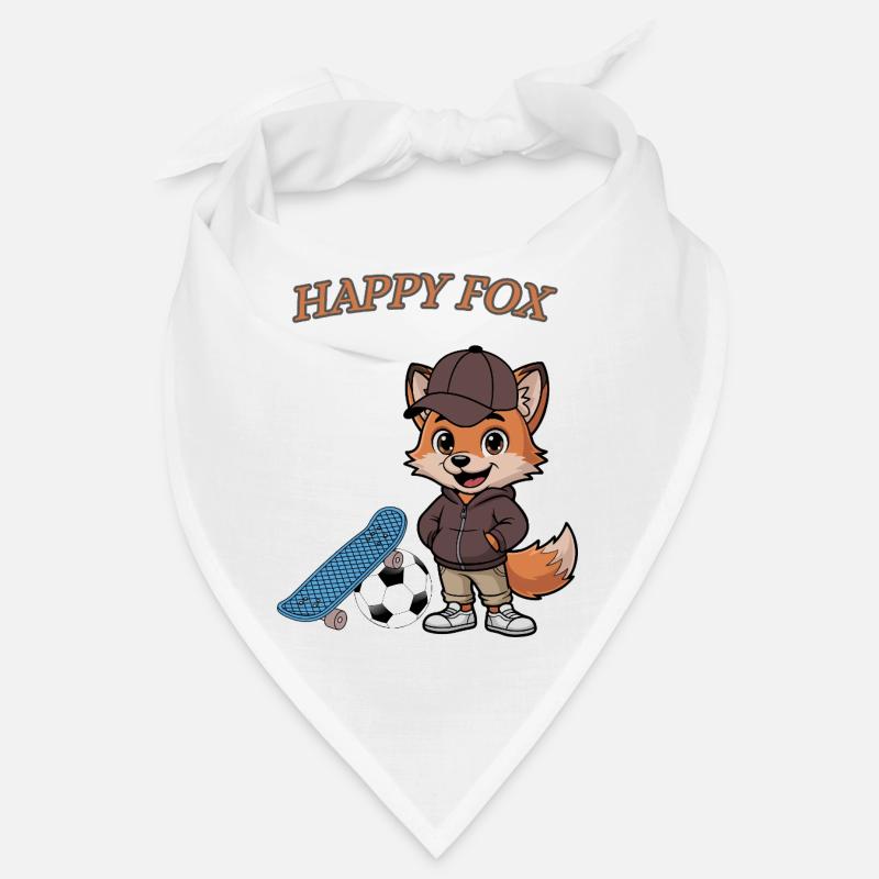 Renard heureux Bandana