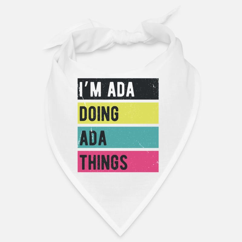 Ich bin Ada und mache Ada Things Retro Colors Bandana