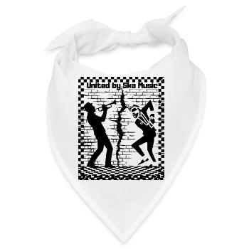 Ska-Musik - Bandana - Weiß - Vorne