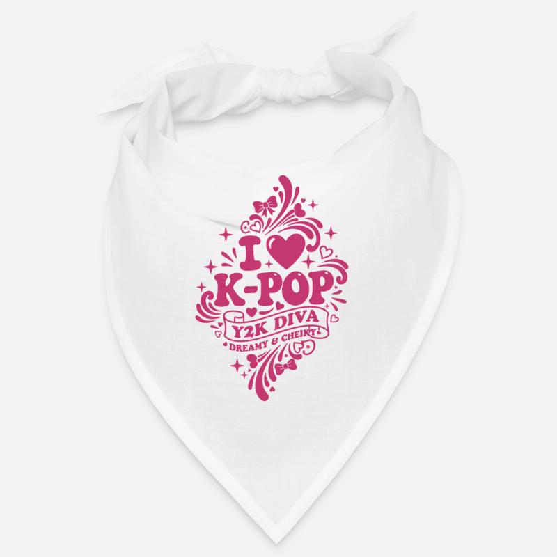 J’adore la diva K-Pop Y2K, rêveuse et coréenne Bandana