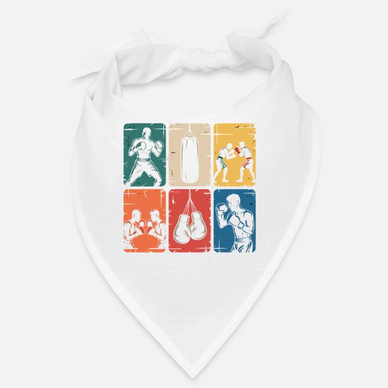 Puissance de la mosaïque de la boxe Bandana