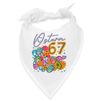 ostern 67 - Bandana - Weiß - Vorne