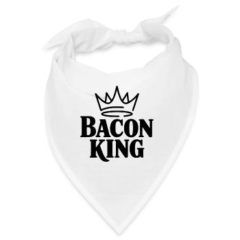 Bacon King - Bandana - Weiß - Vorne