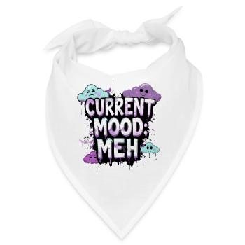 Meh Geschenkidee - Bandana - Weiß - Vorne