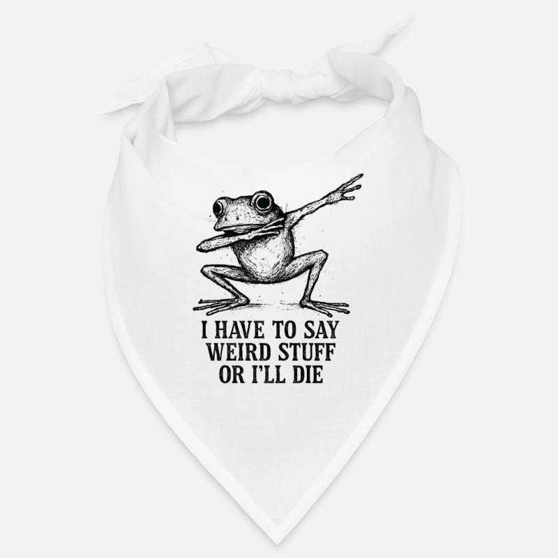 Frosch Spruch Meme Humor Lustig Geschenkidee Bandana