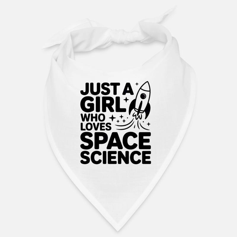 Une seule fille aime la science spatiale Bandana