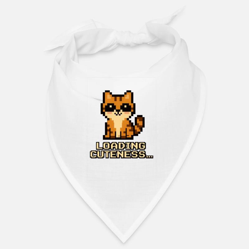 Loading Cuteness Pixel Cat Bandana