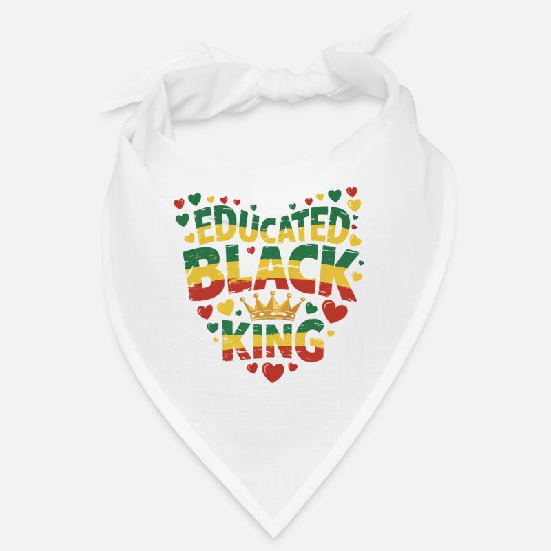 Roi noir instruit | Citation de l’Afro Pride | Noir Bandana