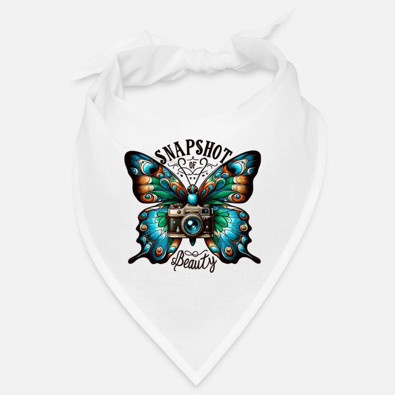 Beauté de la caméra papillon Bandana