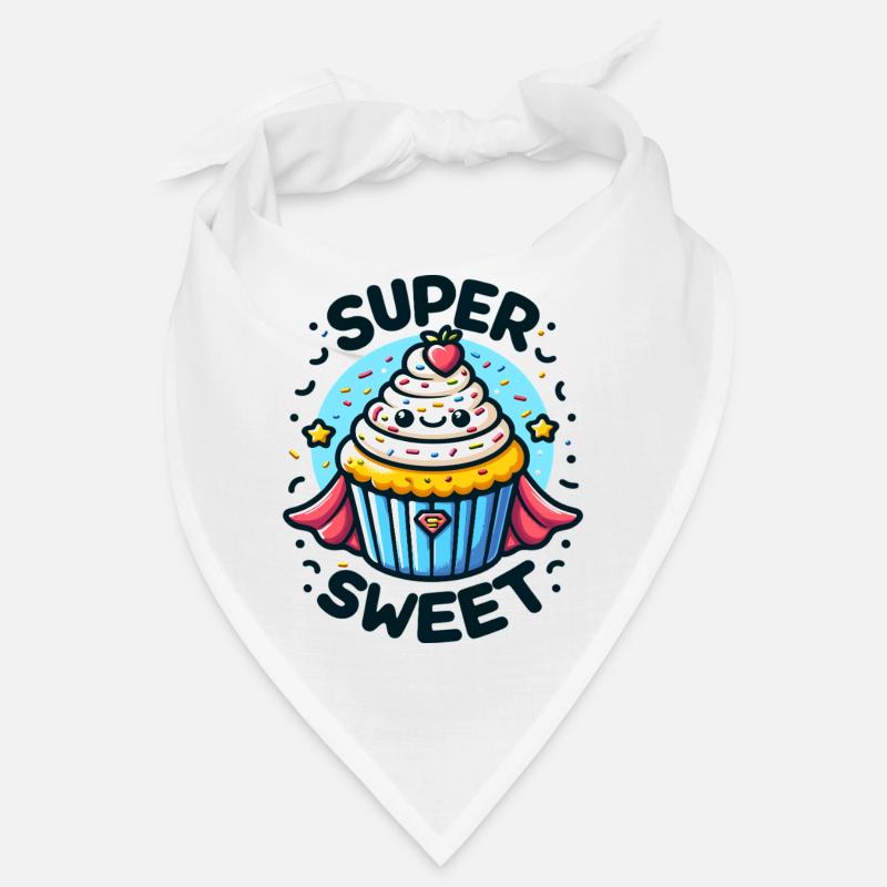 Super Cupcake Held Bandana