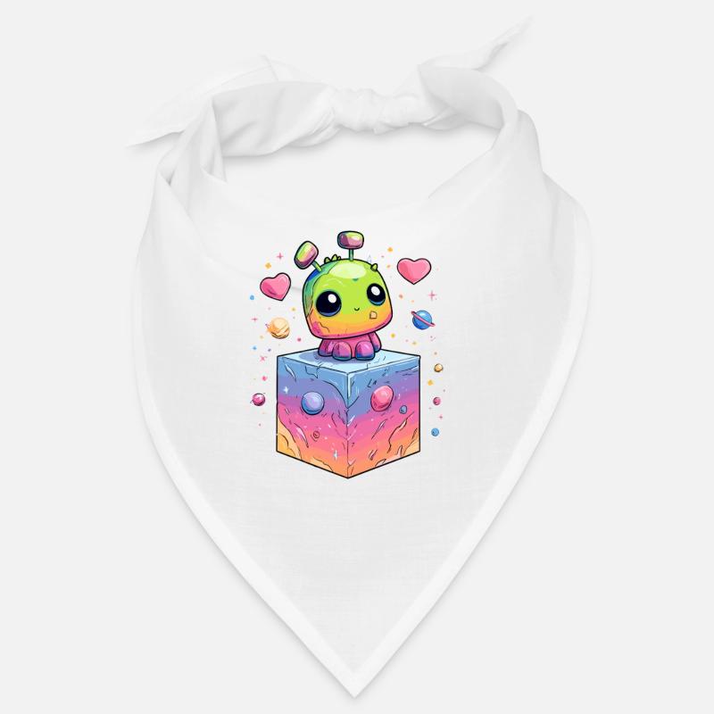 Robot spatial coloré Bandana