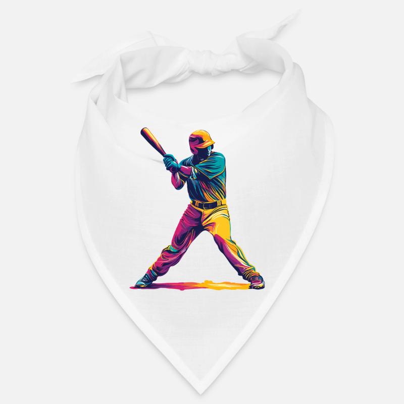 Color Explosion Baseball Bat Bandana