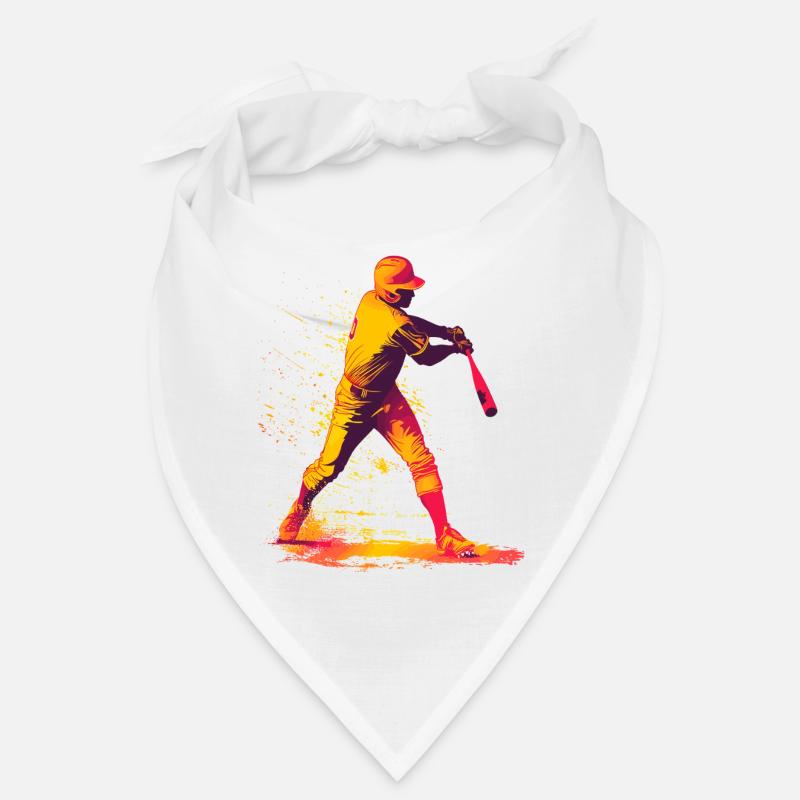 Battoir de baseball à explosion de couleur Bandana