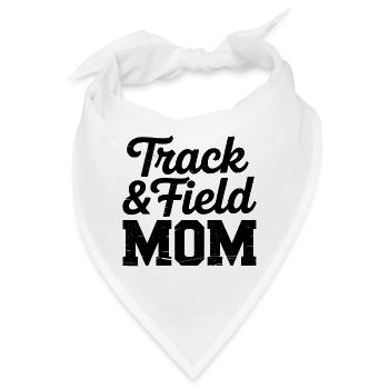 Leichtathletik Sprüche Leichtathletik Geschenk - Bandana - Weiß - Vorne