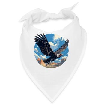 Geier - Bandana - Weiß - Vorne