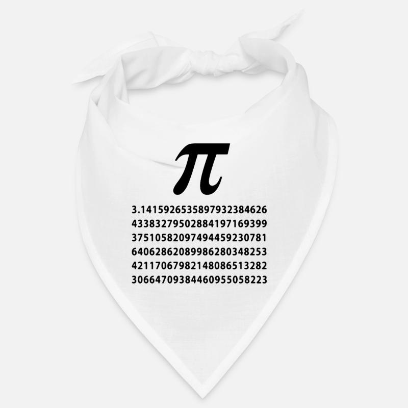 Pi - Bandana - Weiß