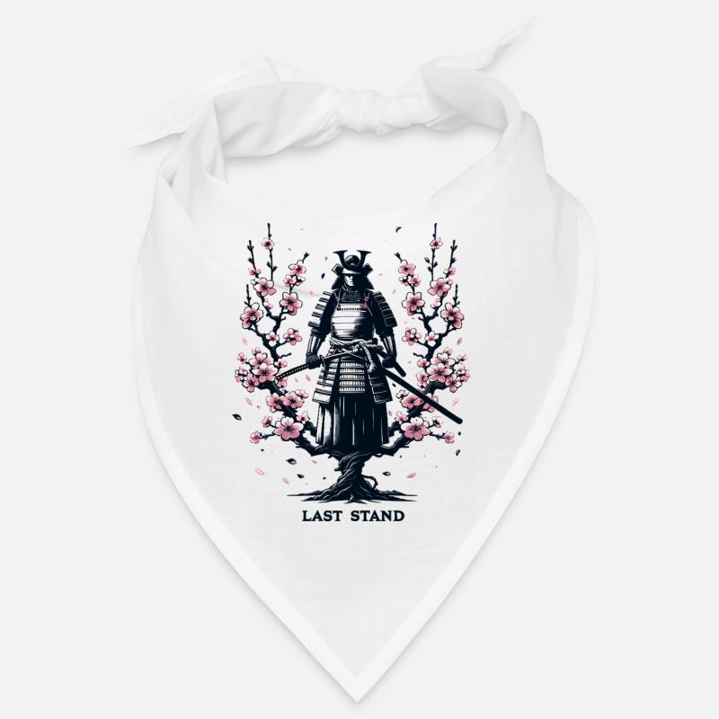 Samurai in the magic of cherry blossoms Bandana
