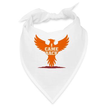 Heilungsreise Zur Transformation Innerer Stärke - Bandana - Weiß - Vorne