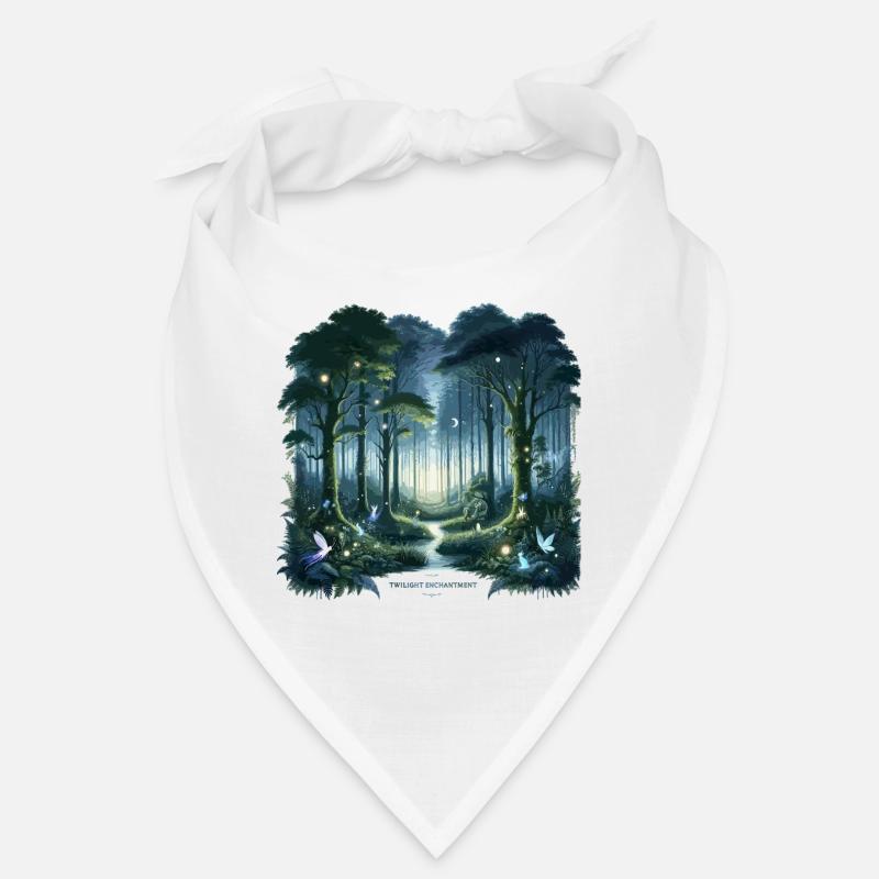 Night Forest Glow Fairy Trail Bandana