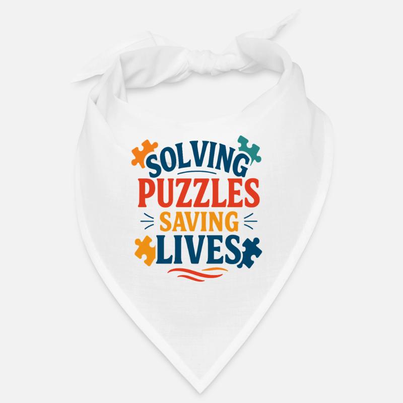 Forensic Nurse Practitioner Puzzles Saving Lives Bandana