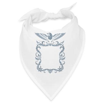 Everything I Love Is Tattooed Tätowiert Tattoo - Bandana - Weiß - Vorne