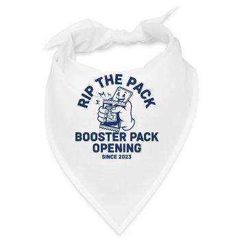 Rip The Pack Booster Pack Eröffnungs-Sammelkarte - Bandana - Weiß - Vorne