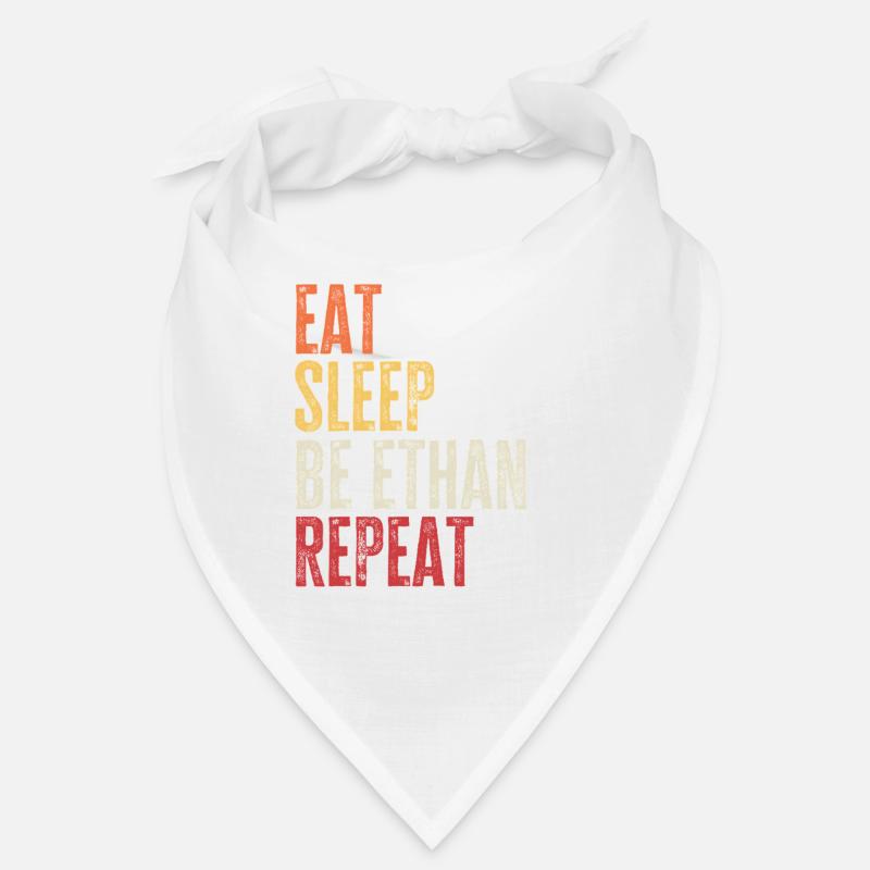 Mange, dors Be Ethan, répète le nom rétro Bandana