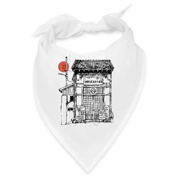Goju Ryu Dojo - Bandana - Weiß - Vorne