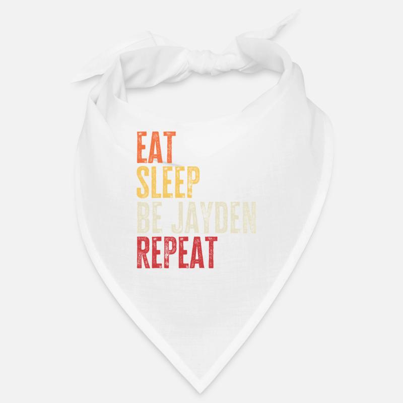 Eat Sleep Be Devon Repeat Retro Name Bandana