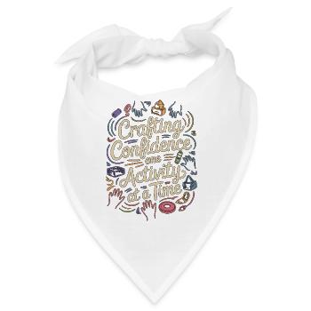 Pediatric OT Crafting Confidence Pediatric Therapy - Bandana - Weiß - Vorne