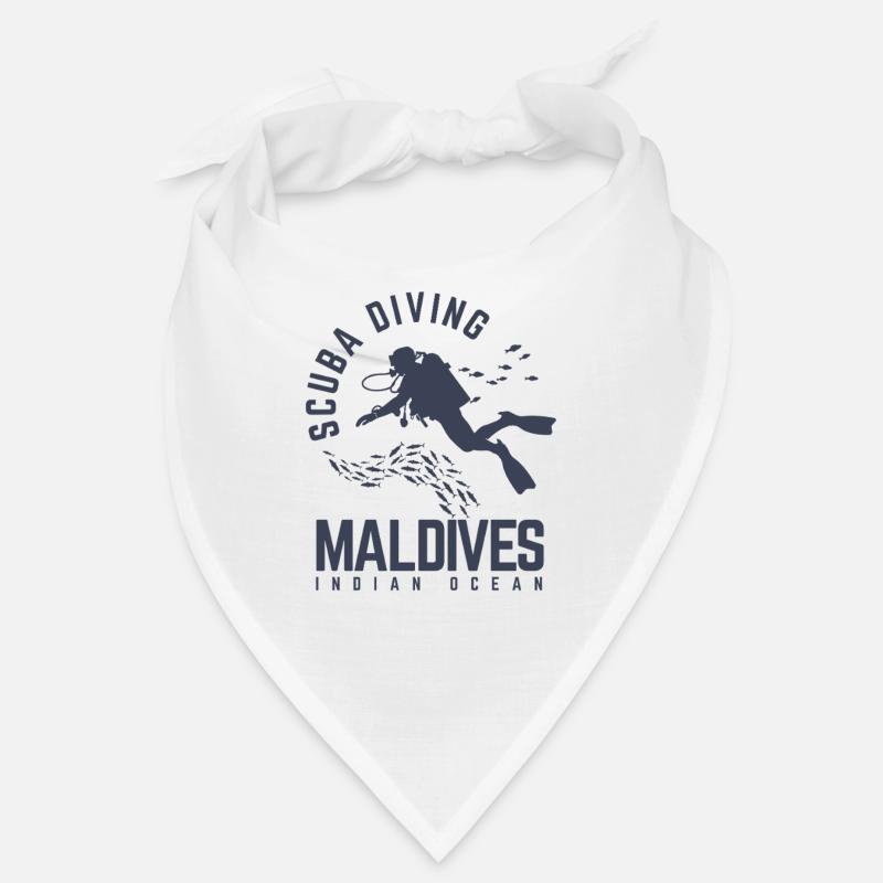 Conception de plongée aux Maldives Océan Indien Bandana