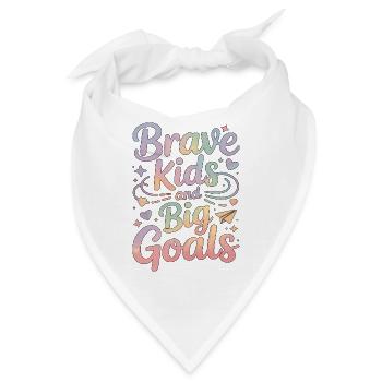 Pediatric OT Brave Kids And Fine Motor Therapy - Bandana - Weiß - Vorne