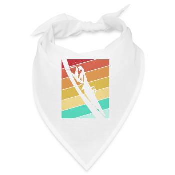Mantis Gottesanbeter Gottesanbeterin - Bandana - Weiß - Vorne
